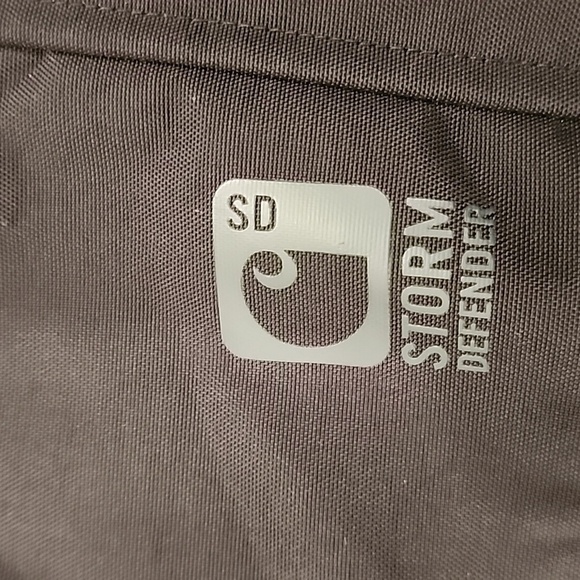 Carhartt Storm Defender Pants Waterproof Workwear Side Adjust size 3XL Regular - Picture 8 of 10